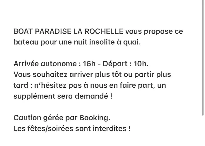 Une nuit insolite sur un bateau à La Rochelle